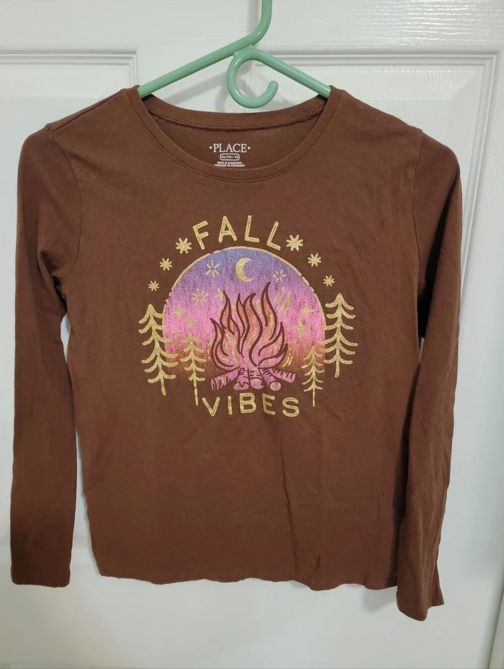 The Children’s Place Girls Size 14 Fall Shirts 2-Piece Lot